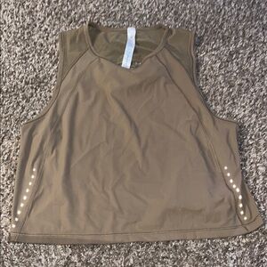 Lululemon Women's Tan Sleeveless Top size 6